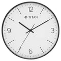 Titan Modern White Wall Clock with Silent Sweep Technology