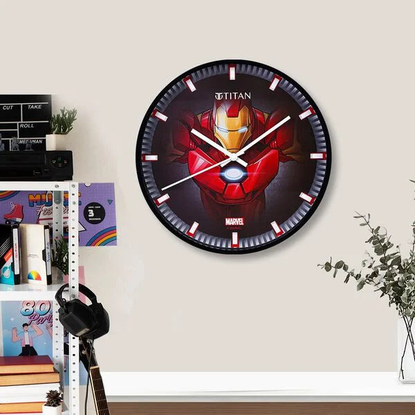 Titan Marvel Avengers Iron Man Wall Clock