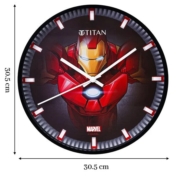 Titan Marvel Avengers Iron Man Wall Clock