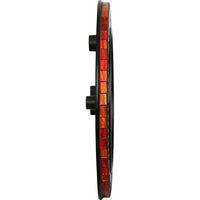 Titan Red Mosaic Moments Wall Clock