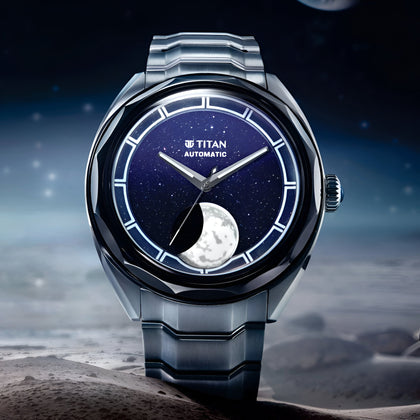 Titan Stellar Luna Aventurine Automatic Watch